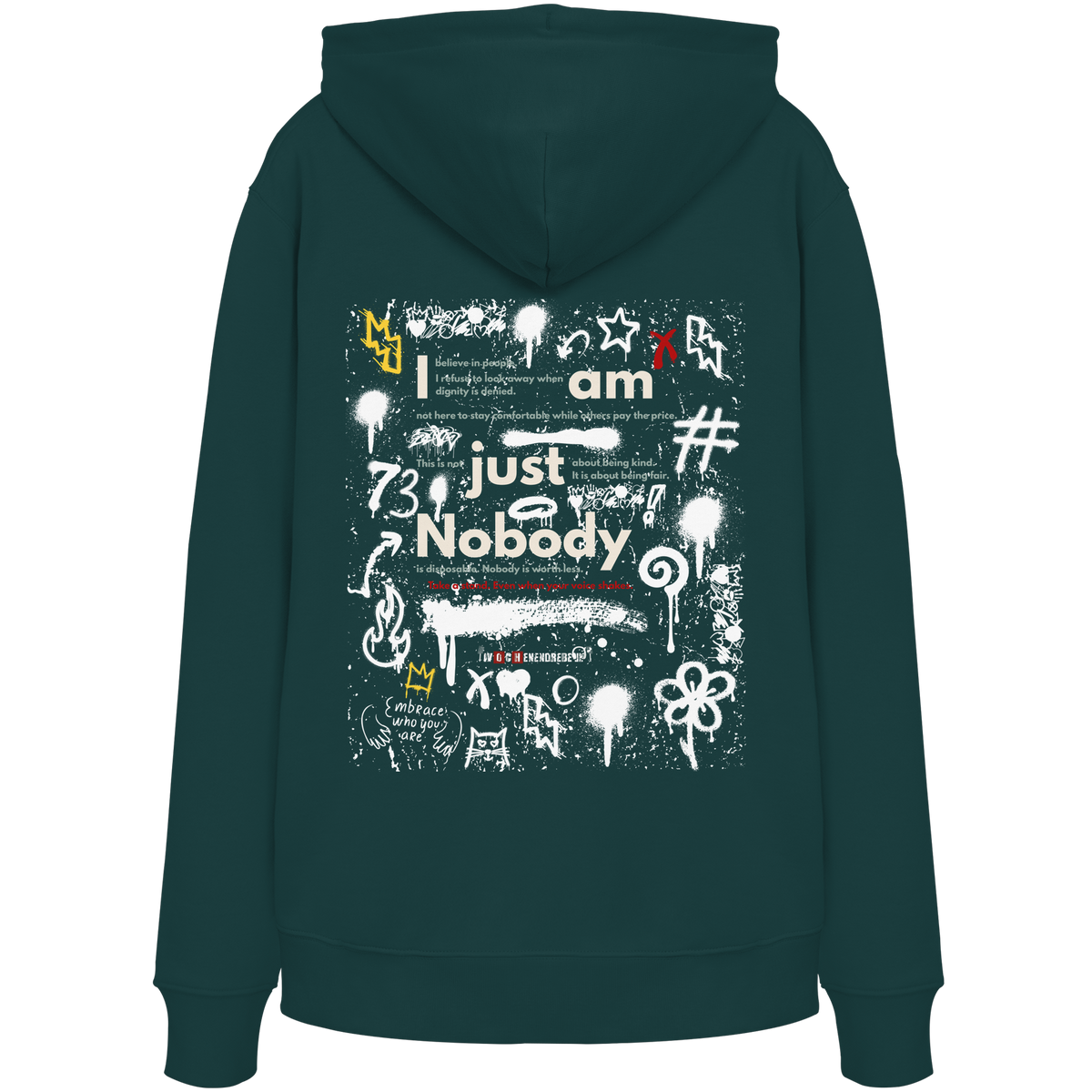 Nobody Green Glazed | Wochenendrebellen-Hoodie